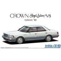 อาโอชิมะ1/24นางแบบ Toyota Crown UZS131 RoyalSaloonG 89 06171