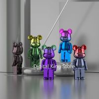 Fashion Resin Violent Bear Bluetooth speaker Decoration Living Room TV Cabinet Sculpture Animal Doll Art Home Decor bearbrick St