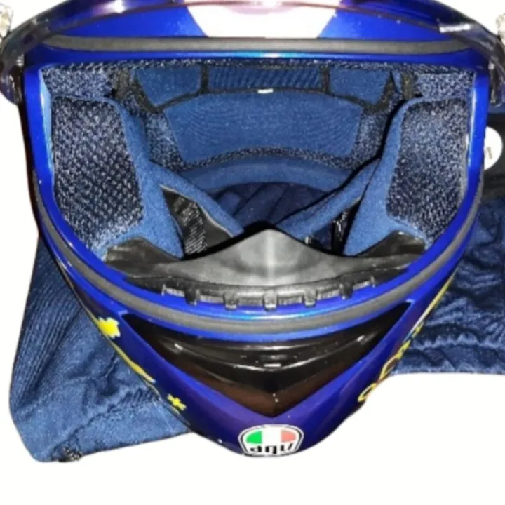 Multi Variant Black Rubber Nose Guard for Universal Full Face Helmet