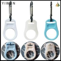 YIWEN 5pcs ร้อนแรงมาก อุปกรณ์เสริมเสริม เครื่องมือเดินป่าตั้งแคมป์ ที่วางขวดน้ำ คาราบิเนอร์กลางแจ้ง ตะขอหัวเข็มขัดยาง หัวเข็มขัดกาต้มน้ำกีฬา