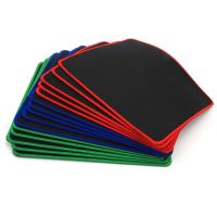 1pc 21x26x0.2cm Gaming Mouse Pad Anti-slip Computer Gamer Mousepads Desk Mat with Locking Edge Random Color