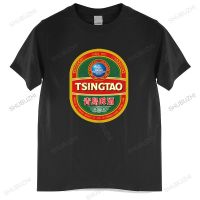 [COD]เสื้อยืด ผ้าฝ้าย พิมพ์ลาย tsingtao beer ขนาดใหญ่ แฟชั่นฤดูร้อน สําหรับผู้ชาย และผู้หญิงS-5XL  OL10