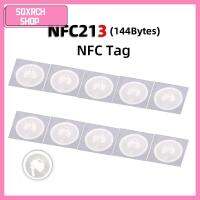 SQXRCH SHOP 50pcs 13.56MHz ป้าย NFC เส้นผ่าศูนย์กลาง25มม. กลมกลมๆ สติกเกอร์213 ทนทานต่อการใช้งาน ป้ายสติกเกอร์ฉลาก สำหรับ Huawei Share ios13ทางลัดอัตโนมัติส่วนบุคคล คัดลอกป้ายโคลน