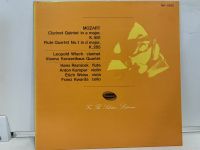 1LP Vinyl Records แผ่นเสียงไวนิล MOZART:CLARINET QUINTET IN A MAJOR (J13D165)