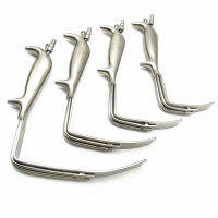 1PCS Retractor เต้านม Light Guide Nasal L-Shaped Hook Wrinkle Removal Hook LED Light Source พลาสติกศัลยกรรมเครื่องมือ