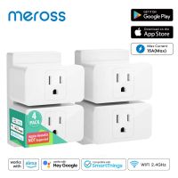 ❖ Meross WiFi Smart Plug US Socket 1/2/4 PACK Timer Schedule Voice Control Support Alexa Google Assistant SmartThings