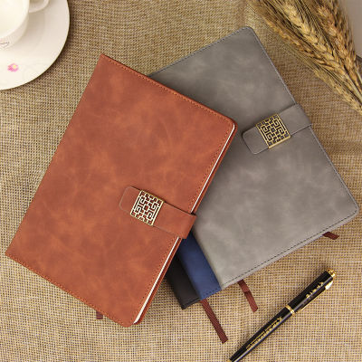 Simple Office Stationery Meeting Notepad Vintage Student Diary Streamlined Fashion Atmosphere A5 Business Office Notebook