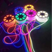 โปรดี!! ไฟปีใหม่ ไฟประดับตกแต่ง ไฟเส้นLED Neon flex 2835 12V 220V 20M 50M ไฟเส้นนีออนเฟล็ก ไฟท่อ หัวจ่าย พร้อมส่ง มีบริการเก็บเงินปลายทาง ไฟประดับตกแต่ง ไฟประดับตกแต่งไฟกระพริบ ไฟ ตกแต่ง ไฟตกแต่ง