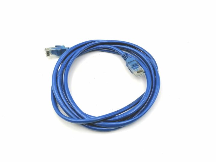 สายแลน-lan-สำหรับเชื่อมต่อสัญญาณ-internet-2ม-cat5e-สีฟ้า