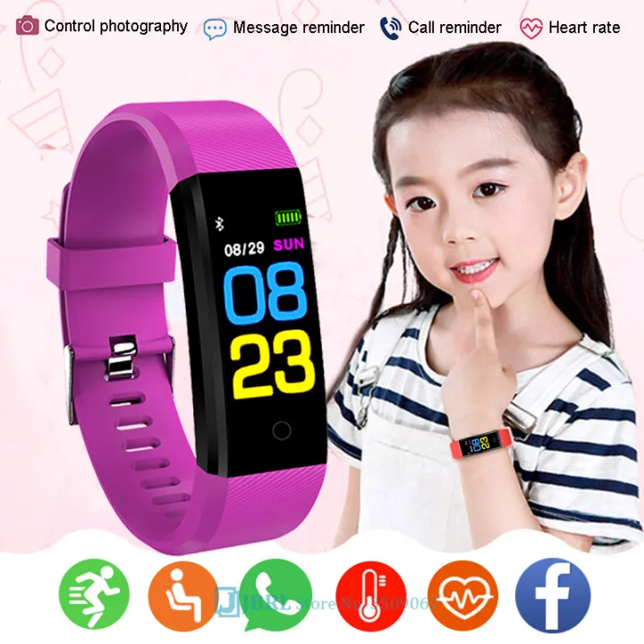 Sport Smart Watch Children Kids Smartwatch Student Fitness Tracker