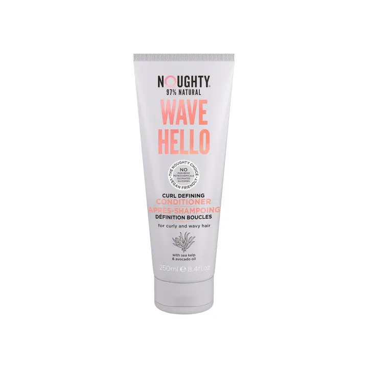 Noughty Wave Hello Conditioner (250ml) For Waves, Curls, Kinks Or Coils