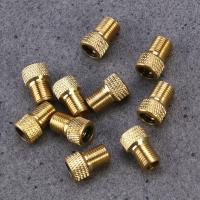 Presta ถึง Schrader Bike Valve Adapters จักรยานเครื่องสูบน้ำหัวฉีดแก๊ส Tube Tool 2 Pack