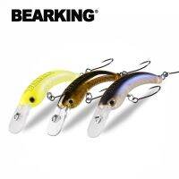 【hot】■△ BEARKING 3pcs per set 29mm 42mm Fishing Trout Crankbait Wobbler Tackle Crank Artificial Hard Bait