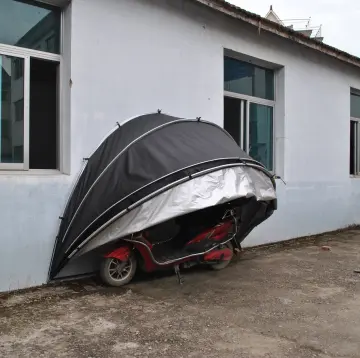 Motorbike Cover - Motorcycle Garage - Scooter Shelter Shed - Heavy Duty  Cover