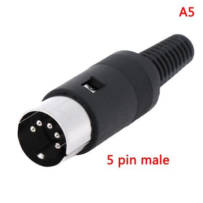 UNI 🔥Hot Sale🔥DIN Plug Socket Connector 3/4/5/6/7/8 PIN Male/Female Chassis Cable Mount