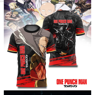 anime New (สต็อกเพียงพอ) 2023 T-shirt submitted by "One Fist Man" and "One Fist Man" from Bazhou Animation (online contact for free design of more styles: Pattern, name, logo, etcคุณภาพสูง size:S-5XL
