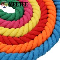 1M 20mm Twisted Cotton Cord High Tenacity Cotton Rope Push-pull Bag Decorative Ropes DIY Home Textile Belt Strap Craft