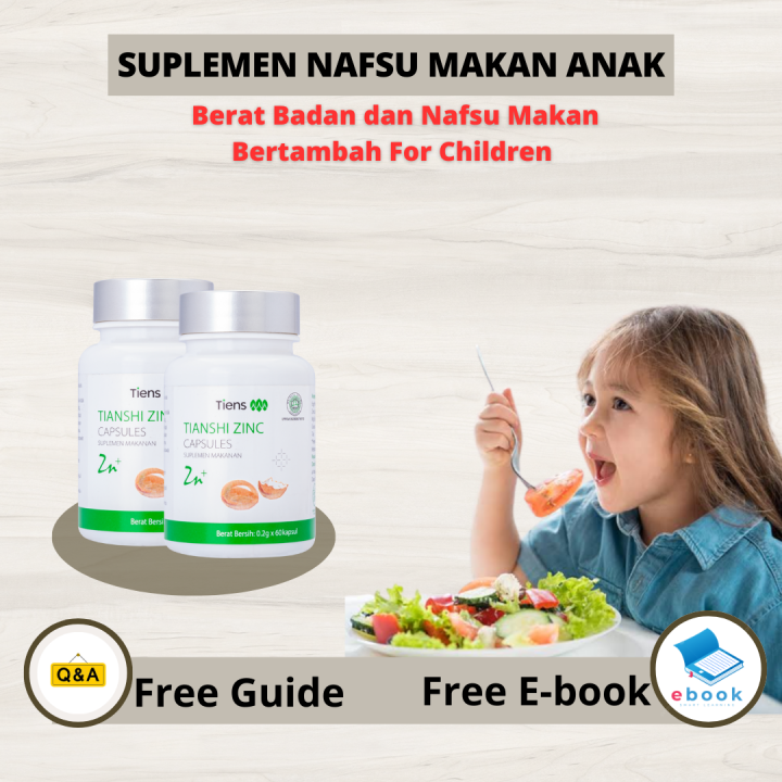 Supplement penambah selera makan for children - Zinc supplement ...