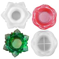 【YP】 Candle Holder Silicone Mold Mirror Storage Base Epoxy Resin