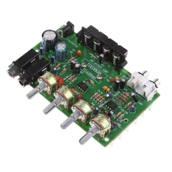 DX0809 Two-Channel Power Amplifier Board 60W Hi-Fi Stereo Audio Power
