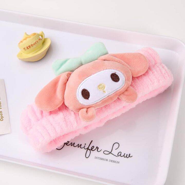 hair turban My melody cinamoroll kuromi hair accessory | Lazada PH