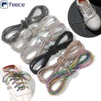 FEECE 1PC หรูหรา สายถักเปีย สายรัด รองเท้าผ้าใบผูกเชือก เชือกผูกรองเท้าพลอยเทียม สายสว่าง เชือกรองเท้าประดับเพชร