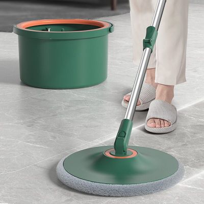 360 Spin Mop Bucket Lazy Automatic Squeeze Floor Mop Separation Sewage Clean Water Microfiber Lazy No Hand-Washing Cleaning Tool