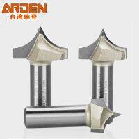 ARDEN Point Cutting Round Over Bit Carbide Carving Tool งานไม้ Sharp Tip Arc Edge Milling Cutter MDF Engraving Router Bit