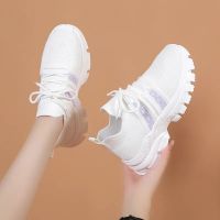 ◆۩▨  Womens Shoes Sneakers Fashion Up Platform New Size Flat Mesh Color Woman Vulcanize