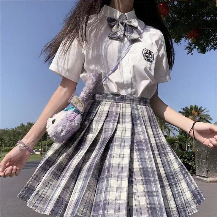 Plaid skirt outlet lazada