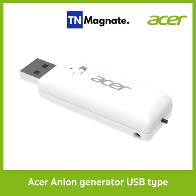 [เครื่องฟอกอากาศประจุลบ] Acer Anion Generator USB Type White