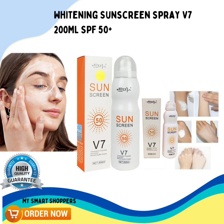 Sunscreen for Face and Body SPF 50 V7 100 Original Korean Sunscreen