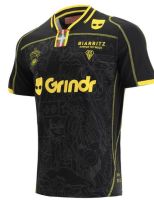 2021/22 Biarritz Home Rugby Jersey Size S-M-L-XL-XXL-3XL-4XL-5XL