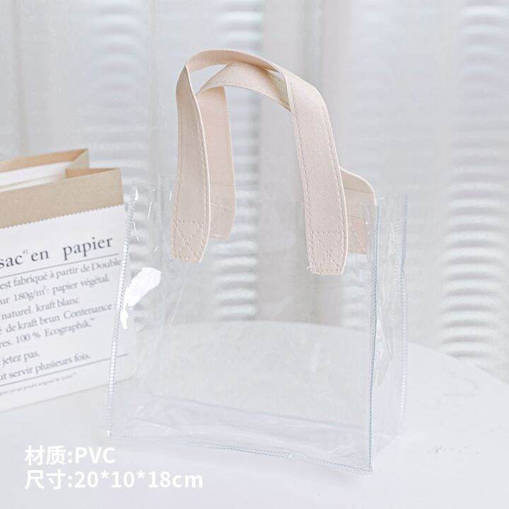 my-lady-pvc-transparent-handbag-test-special-bag-document-storage-bag-student-tutoring-bag-bag-waterproof