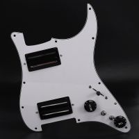 Double Coil Electric Guitar Pickguard Pickup Loaded Prewired Scratch Plate 3-Segment Switch Suitable for ST Guitar