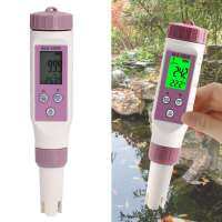 7 in 1 Bluetooth Water Quality Tester Automatically Save Data PH EC ORP Waterproof Salinity Meter for Water Fish Tank