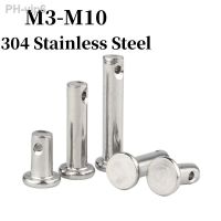 M3 M4 M5 M6 M8 M10 304 Stainless Steel Shaft Flat Head With Hole Cylindrical Pin Positioning Pin