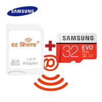Wireless ez share wifi adapter+Samsung EVO plus Micro SD Card class10 microsd wifi wireless TF Card 32gb64gb 128GB Memory Card