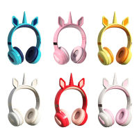 Noise Canceling Headset With Built-in Microphone Over Ear Computer Headphones Cute Cartoon Luminous Headset