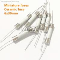 ☢✵ Miniature fuses 6x30mm 250V 10A 20A 25A 30A 15A 12A Fast fuse Ceramic fuse with lead pin 6X30mm F10A F12A F15A F20A F25A F30A