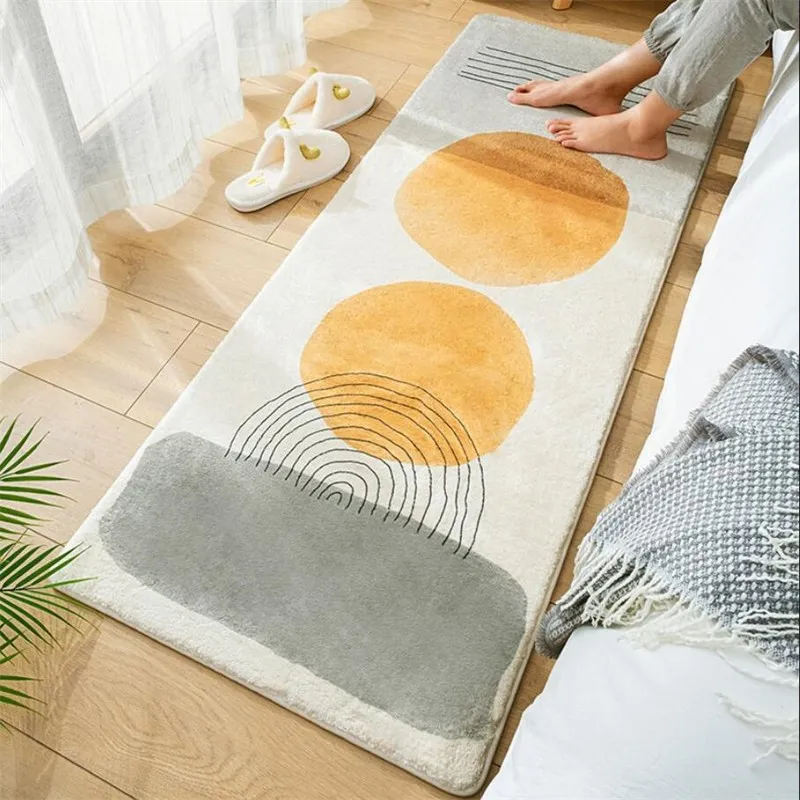 1pc Beach Pattern Non-slip Door Mat, Modern Polyester Non-slip Door Mat For  Living Room And Bedroom, All Season