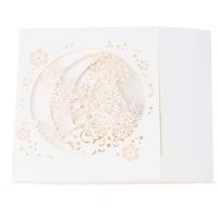 Fingerprinting Cards Handmade 3D Up Tree Box Snowflake Greeting Holiday Card Merry Christmas Rustic Christmas Cards Religious