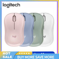 Logitech M221เมาส์ไร้สายเงียบ3ปุ่ม1000Dpi พร้อมพร้อมตัวรับสัญญาณ USB เมาส์คอมพิวเตอร์ออปติคัล2.4Ghz