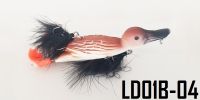 LUTAC Floating Duck Lure 105mm 29g LD01B Feather Tail Treble HooK Sea Bass Artificial Hard Plastic Simulated Bait