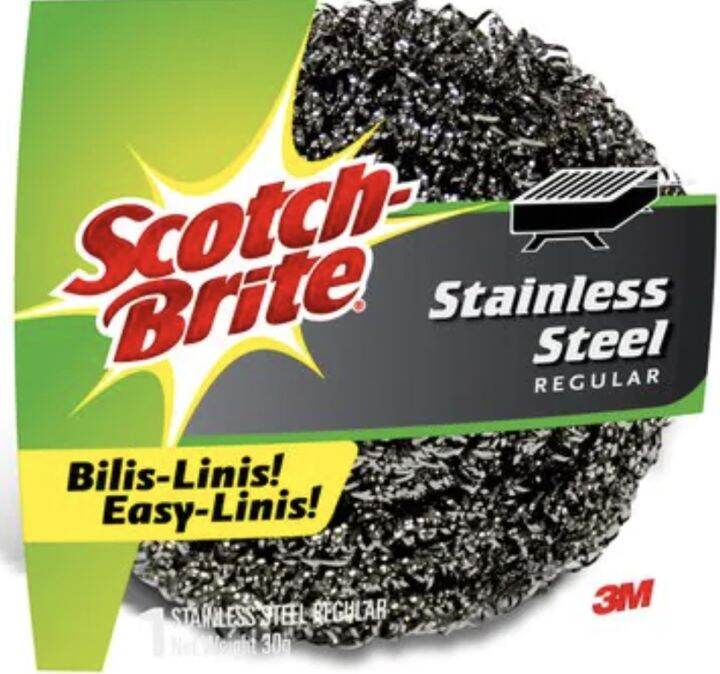 3M Scotch Brite Stainless Steel Regular 30g Lazada PH