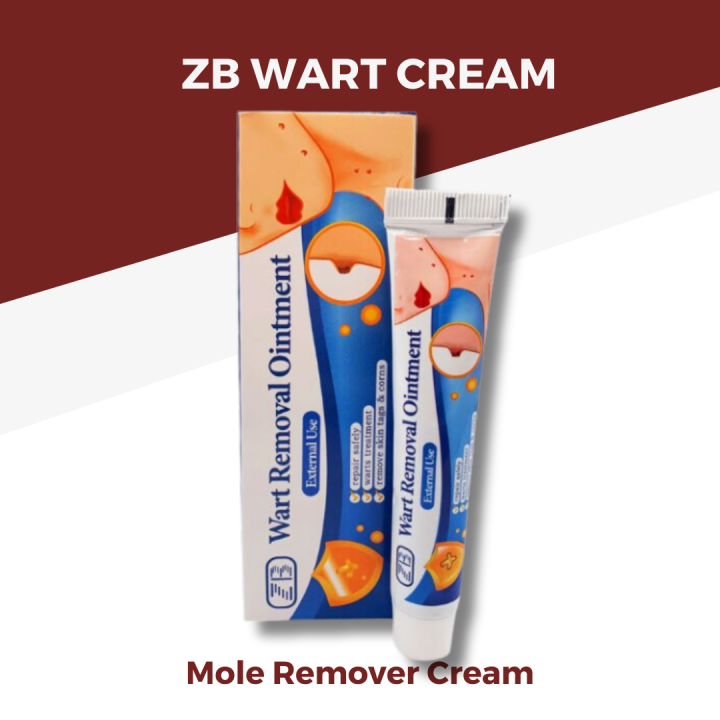 Zb Wart Remover Ointment Original Cream Warts Removal Warts And Skin Tags Remover 20g Lazada Ph 7829