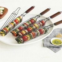 Creative Barbecue Camping Tableware Stainless Steel Barbecue Clip Tool  Bbq Accessories Cooking Utensils