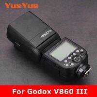 สำหรับ Godox สติกเกอร์ติดอุปกรณ์เสริมไฟถ่ายรูปป้องกันรอยขีดข่วน V860 V860III III ที่คลุมผิวฟิล์มป้องกัน