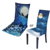 Christmas Chair Cover Xmas Party Decoration Dining Table Decor Accessory Present