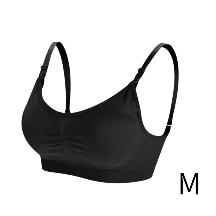 YI(mamme Nursing and Maternity Bra for Breastfeeding Seamless, No